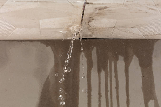 Professional Flood Damage Cleanup technician working in Kingston, WA